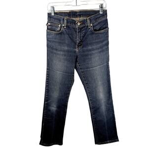 Polo jeans Ralph LaurenSz 8 womens jeans boot cutY2K Vintage MeasW 29"Rise 9.5"